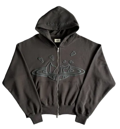 Broken Planet Zip-Up Hoodie