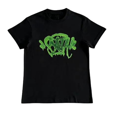 Syna World Tee Black Slime