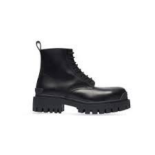 Balenciaga Leather Strike Boot