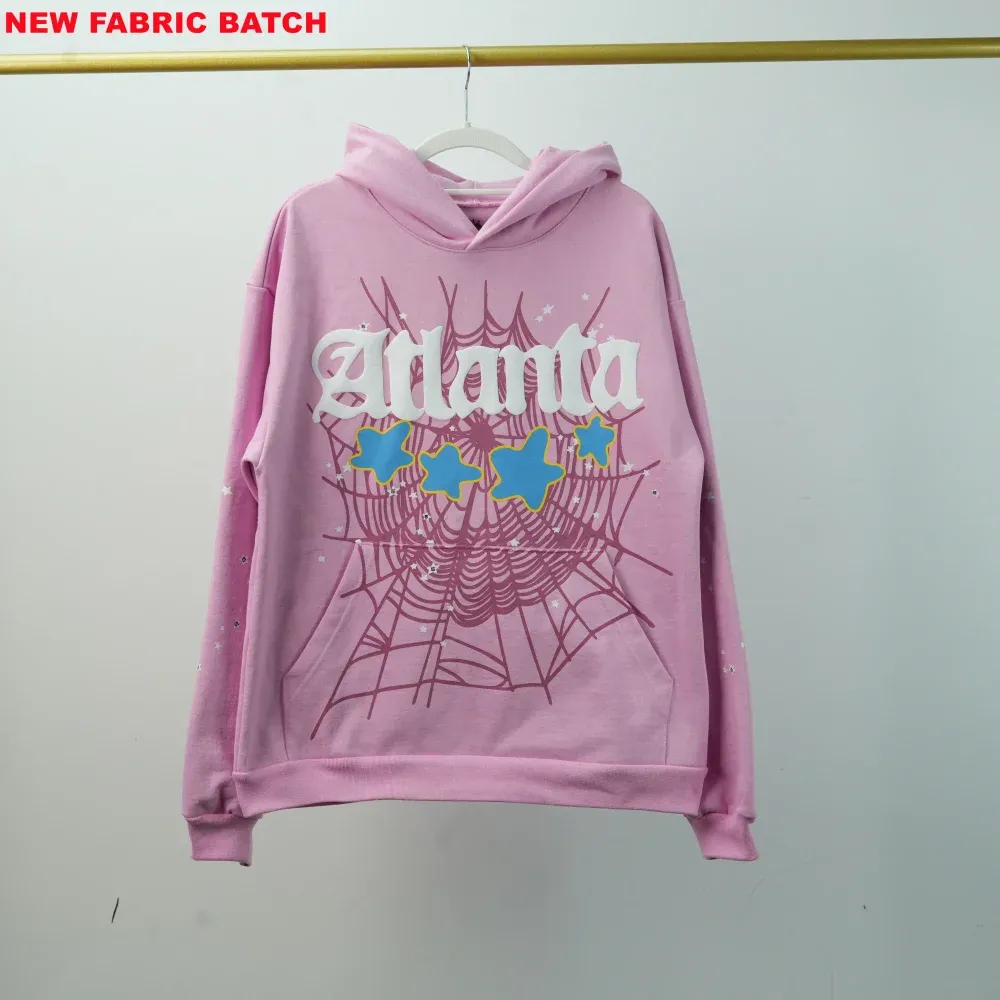 Sp5der Atlanta Hoodie 'Pink'