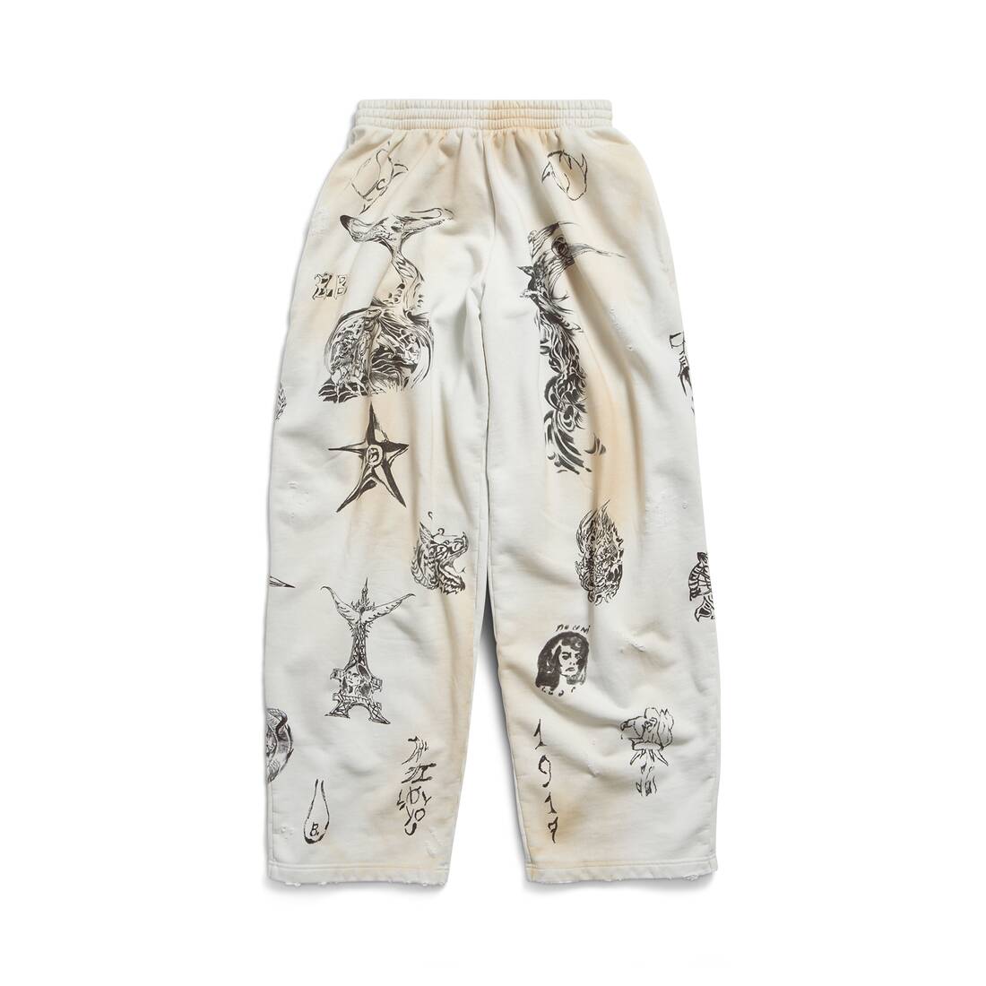 Balenciaga Graffiti Shorts