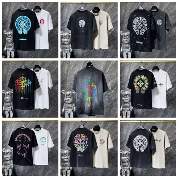 Chrome Hearts Leather Tee's (33+ Colorways)