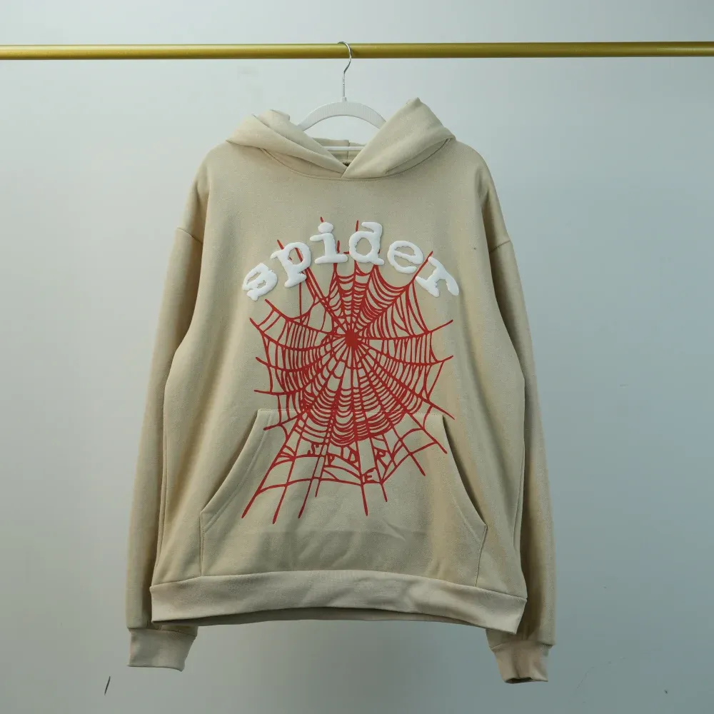 SP5DER WEB HOODIE CREAM